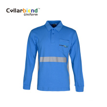 Coolmax Reflective Safety Polo Hi Vis Work Shirt